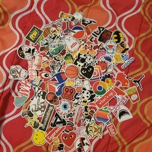 Assorted stickers